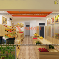 Thiết kế shop trái cây Egarden - Thủ Đức